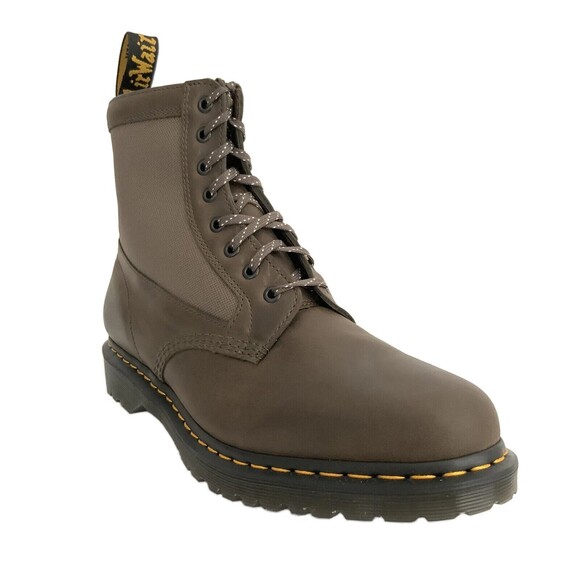 Dr. Martens 1460 Panel Leather Lace Up 8 Eye Boots Men Brown 12 main image 7